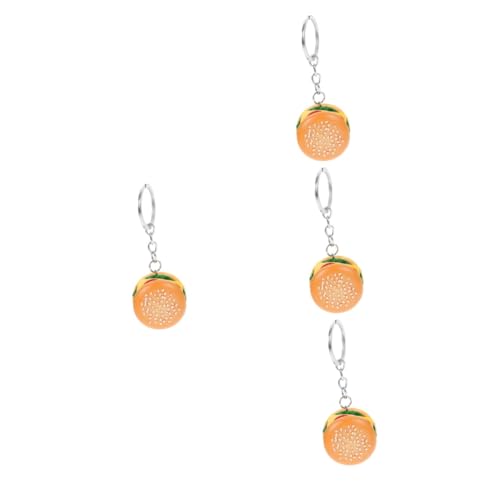 WRITWAA 4stücke Hamburger Schlüsselanhänger Niedlicher Fast-Food Charm Schlüsselring Mit Cartoon-Burger-Dekoration Für Taschen Rucksäcke Für Burger-Fans von WRITWAA