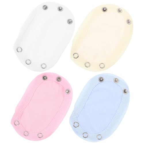 WRITWAA 4stücke Body-verlängerung Für Kleinkinder Aus Baumwolle Druckknopf-verlängerung Overalls Vielseitig Verwendbar Für Jungen Und Mädchen Praktisch Und Sicher von WRITWAA