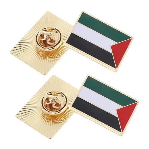 WRITWAA 4stücke Palästina Flagge Anstecknadel Metallbrosche Flagge Ästhetische Anstecknadel Für Männer Und Rucksäcke Souvenir-anstecker Detaillierte Handwerkskunst von WRITWAA