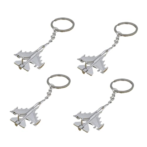 WRITWAA 4stücke Flugzeug Schlüsselanhänger Charm Anhänger Keychain Für Flugzeug Zubehör Ornament Aus Zinklegierung von WRITWAA