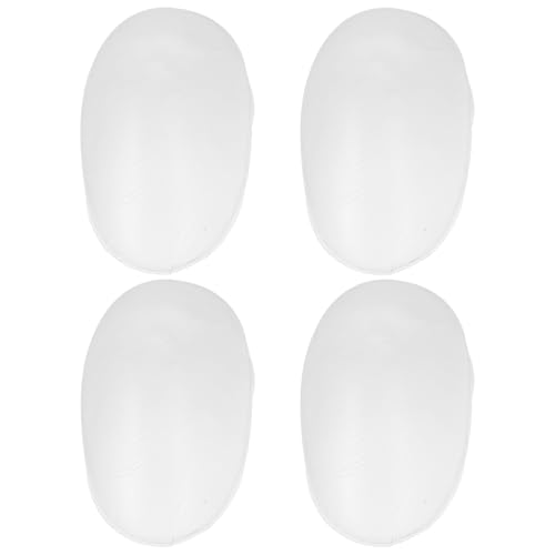 WRITWAA 4 Stück Silikon-Schulterpolster: Selbstklebende und rutschfeste, unsichtbare Shaper – nahtlose Schulterpolster für Damen für Kleider, Abendkleider und Anzüge von WRITWAA