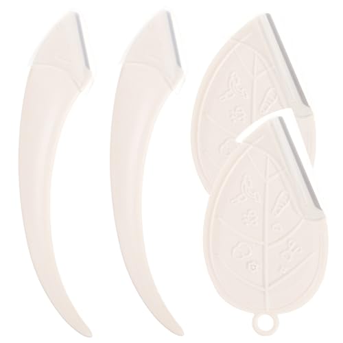 WRITWAA 4stücke Augenbrauen Rasierapparate Gesichtshaar Rasierer Tragbare Gesicht Rasierer Augenbraue Trimmer Für Frauen Gesichtshaarentfernung von WRITWAA