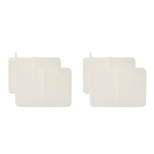 WRITWAA 4-Teiliges Saunamatten-Filz-Saunakissen Für Erwachsene Und Kinder Weiße Saugfähige Und Wärmeisolierende Sitzmatte Für Den Innenbereich Des Spas von WRITWAA