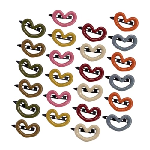 WRITWAA 48stücke Herz-haarspangen Für Damen Und Mädchen Kleine Haarspangen Aus Robustem Material Haarnadel Für Verschiedene Anlässe Haarstyling-tool von WRITWAA