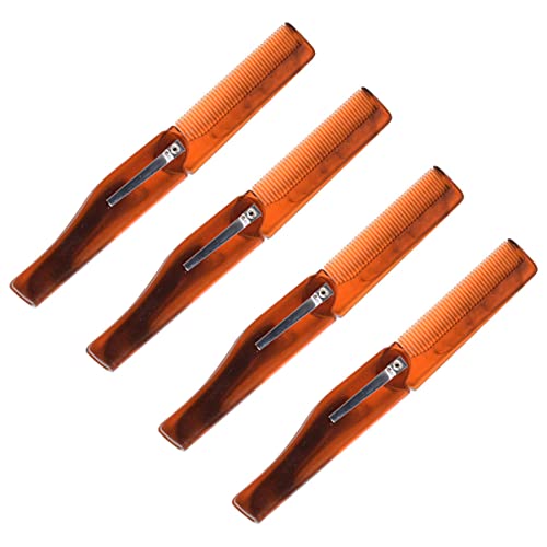 WRITWAA 4stücke Klapphaarkamm Haarstylingkamm Kunststoff Friseurkamm Für Männer Trockenes Und Nassem Haar Geeignet von WRITWAA