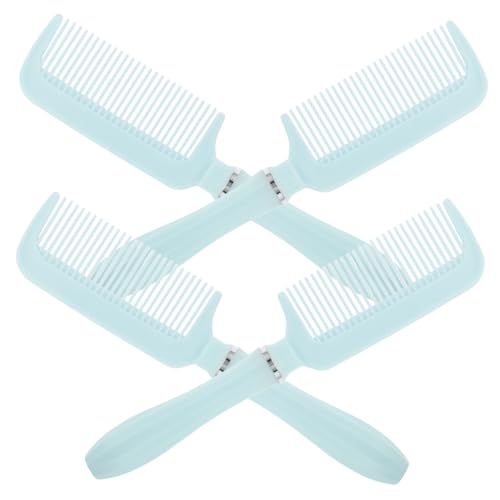 WRITWAA 4stücke Lockiges Haar Kamm Set Mit Breitzahniger Kamm Für Volumen Feinzahniger Für Für Männer Breitzahnige Kämme Für Frauen Paddel-haarbürste Für Locken Friseurzubehör von WRITWAA