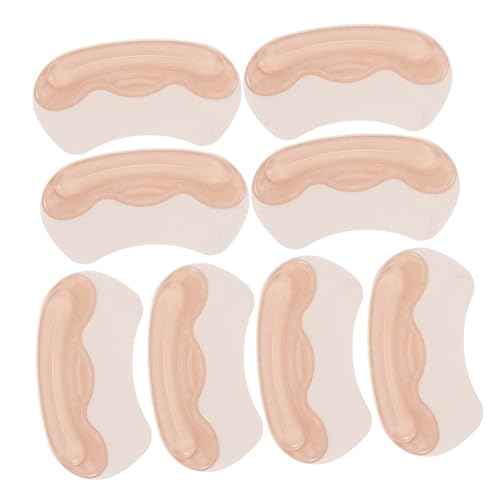 WRITWAA 4paare Fersenpolster Aus Silikon Für Schuhe Fersenhalter Für Verhindern Fersenrutschen Und Blasen Schuhfüller Für Große Schuhe Wiederverwendbar Für Damen Und Herren von WRITWAA