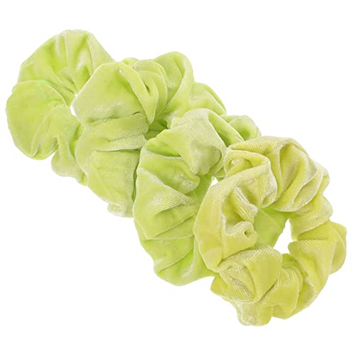 WRITWAA 4stücke Elastische Haargummis Für Frauen Mädchen Elastische Haarbänder Mit Fluoreszierendem Design Haargummis Aus Hochwertigem Material Für Täglichen Gebrauch Und Partys von WRITWAA
