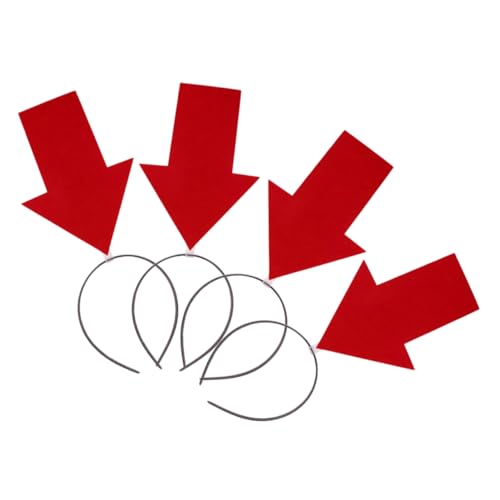 WRITWAA 4stücke Haarband Verspieltes Stirnband Leicht Und Praktisch Fotoautomaten Zubehör Für Partys Urlaub Festival Cosplay Requisiten Junge Mädchen Erwachsene von WRITWAA