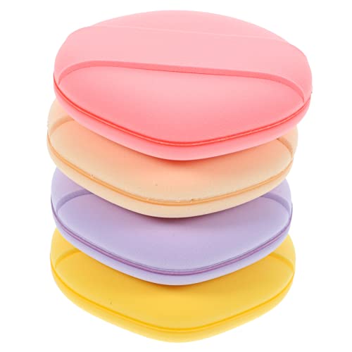 WRITWAA 4stücke Make-up Schwämme Für Foundation Und Puder Weiche Runde Foam Sponges Für Cremes Und Puder Wiederverwendbare Praktische Applikatoren Für Haut Für Zuhause Und Reisen von WRITWAA
