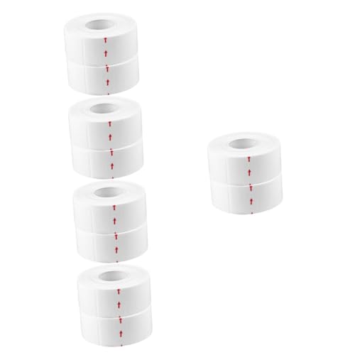 WRITWAA 5 Sätze Kragenschutz Schweißunterlage Pads Golf Liner Aufkleber Nacken Sportlich Hüte Absorptionspad Für Den Täglichen Gebrauch Klebriger Schweißschutz Hutschutz Vlies 2 Rollen * 5 von WRITWAA