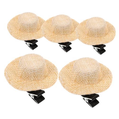 WRITWAA Mini-haarspangen Für Hüte 5er-set Baby Für Mädchen Winzige Clips Haarschmuck Haarspange von WRITWAA