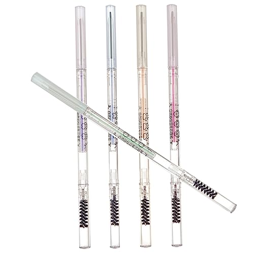WRITWAA 5stücke Augenbrauenstifte Mit Pinsel Für Make-up-tools Tragbar Anti-schweiß Hochwertige Materialien Natürliche Augenbrauenform Geeignet Für Frauen von WRITWAA