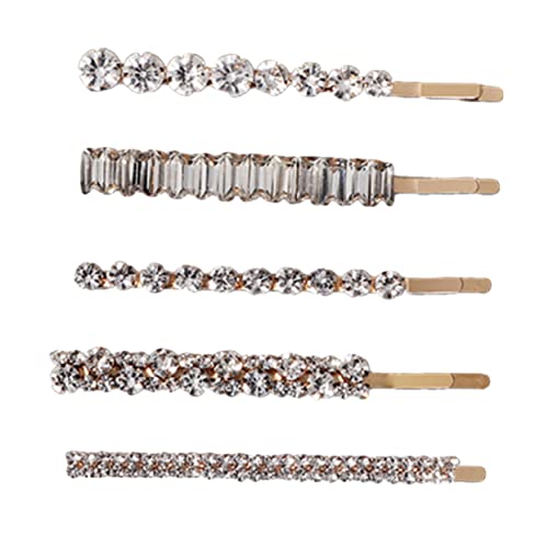 WRITWAA 5stücke Haarnadeln Strass Kopfschmuck Damen Sparkly Haar Clips Haarschmuck Für Frisuren Anlässe von WRITWAA
