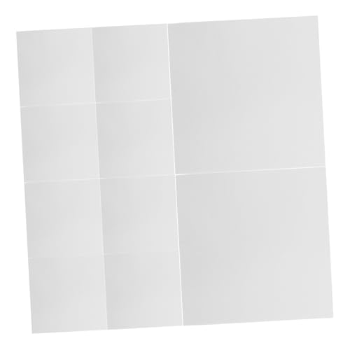 WRITWAA 50pcs Nagelkunst Farbmischpapiere Für Maniküre Praxis Nagelfarbe Display Buch Nagellackpalette Mischpalette Kleber Mischpaletten von WRITWAA