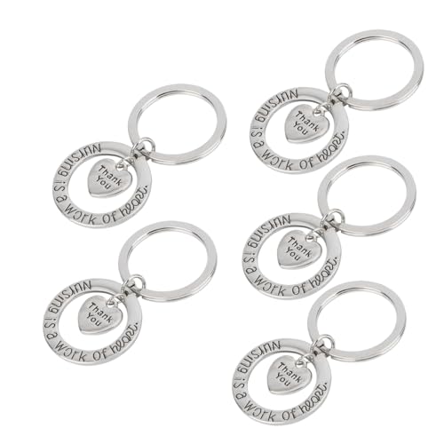 WRITWAA Einzigartiger Schlüsselanhänger Mit Hängedekoration Silberner Schlüssel Finder Für Perfekt Für Besondere Anlässe Und Als Dankeschön von WRITWAA
