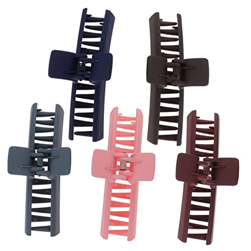WRITWAA 5stücke Große Haarklammer Aus Acryl Haarspange Für Frauen Geeignet Für Dickes Langes Oder Lockiges Haar Rutschfeste Haarclips Zum Zurückhalten Der Haare von WRITWAA