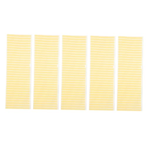 WRITWAA 5 Stücke Uhr Zifferblatt Band Männer Frauen Uhr Aufkleber Doppelseitiges Klebeband für Uhr Zifferblatt Aufkleber Reparatur von WRITWAA