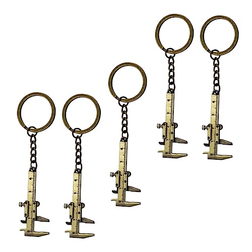 WRITWAA 5stücke Ruler Keychain Metall Schlüsselanhänger Mit Caliper Design Praktische Und Kreative Anhänger Für Taschen Rucksäcke Und Schlüssel Als WRITWAA 5stücke Ruler Keychain Metall Schlüsselanhänger Mit Caliper Design Praktische Und Kreative Anhänger Für Taschen Rucksäcke Und Schlüssel Als von WRITWAA