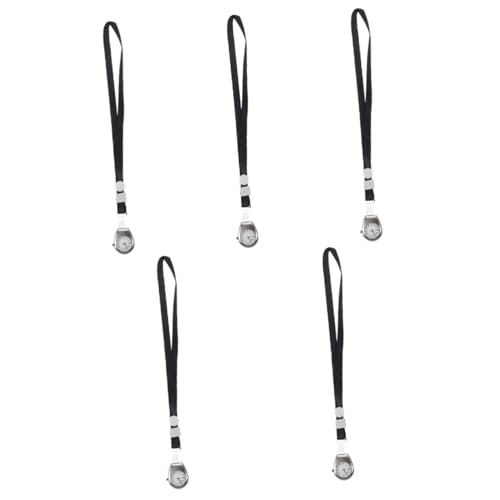 WRITWAA 5st Taschenuhr Stoppuhr Herren-digitaluhr Mit Ansehen Clip-on-Uhr Herrenuhren Runde Uhr USB-Uhr Mit Kette Uhren Für Den Außenbereich USB-Flash-Disk-Uhr Silver Metall von WRITWAA