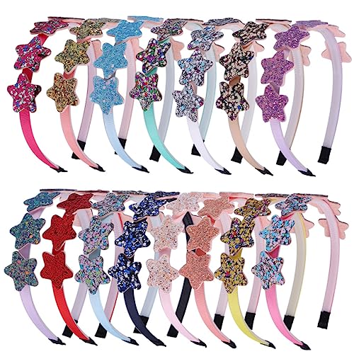 WRITWAA 5stücke Star Hair Hoops Für Junge Mädchen Leichte Kreative Haarreifen Aus Kunststoff Zufälligen Farben Für Partys Geburtstagsfeiern Und Fotoshootings von WRITWAA