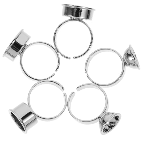 WRITWAA 5stücke Wimpernkleber Ringe Lash Kleber Organizer Wimpernringe Ring Cups Wimpern Extensions Kleber Halter von WRITWAA