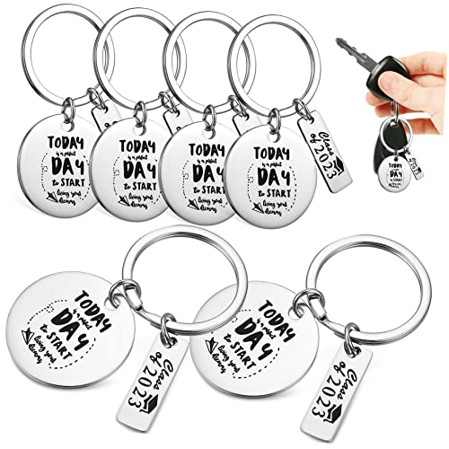 WRITWAA 6 STK Schlüsselanhänger aus Edelstahl Kette Abschlussschlüsse Lanyards TZE schriftband beschriftung Schlüsselringe für Schlüsselanhänger Abschlussgeschenke für sie Rostfreier Stahl WRITWAA 6 STK Schlüsselanhänger aus Edelstahl Kette Abschlussschlüsse Lanyards TZE schriftband beschriftung Schlüsselringe für Schlüsselanhänger Abschlussgeschenke für sie Rostfreier Stahl von WRITWAA