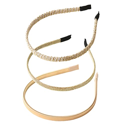 WRITWAA 6 Stck Teiliges Dünnes Metall Stirnband Elastische Gedrehte Haarreifen für Damen Modisches Haarschmuck Accessoire für Partys Geburtstage und Besondere Anlässe von WRITWAA
