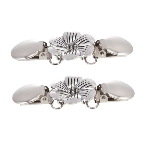 WRITWAA 6stücke Retro Blüten-kragenclips Für Damen Antike Strickjacke Clips Für Schal Pullover Und Kragen Elegante Verschlüsse Zur Vermeidung Von Blicken Für Kleider Und Oberteile von WRITWAA