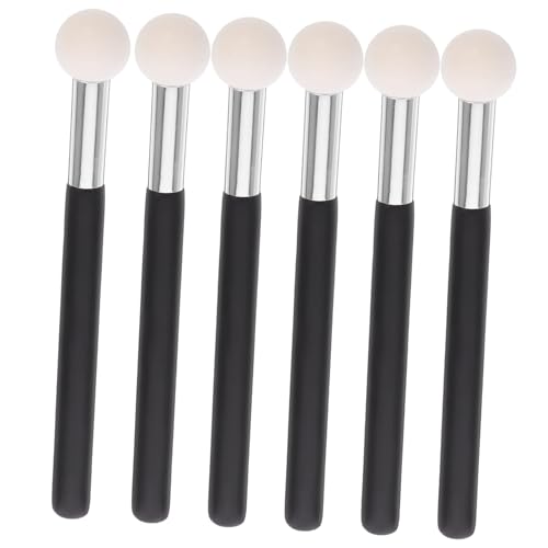 WRITWAA 6stücke Concealer-pinsel Für Damen Make-up-pinsel Foundation-pinsel Kleiner Kosmetikpinsel Make-up-tool Schwammpinsel Pilzpinsel Für Professionelle Anwendung von WRITWAA