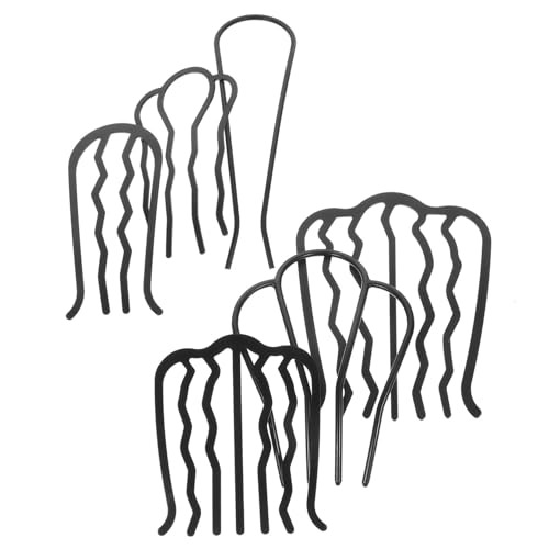 WRITWAA 6 Stück Französische Haarkämme Zum Entwirren Von Dutts Für Frauen Langes Hochzeits Styling Lockiger Dutt Maker Für Haare Zahn Toupierkamm Für Feines Haar Zubehör Form Haar von WRITWAA