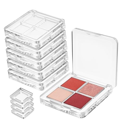WRITWAA 6 Stück Lidschatten-Box Container leerer Textmarkerbehälter Mädchen Transparente Lidschattenpalette Leere Make-up-Palette leere Lidschattenpalette Lidschatten-Palette Plastik WRITWAA 6 Stück Lidschatten-Box Container leerer Textmarkerbehälter Mädchen Transparente Lidschattenpalette Leere Make-up-Palette leere Lidschattenpalette Lidschatten-Palette Plastik von WRITWAA