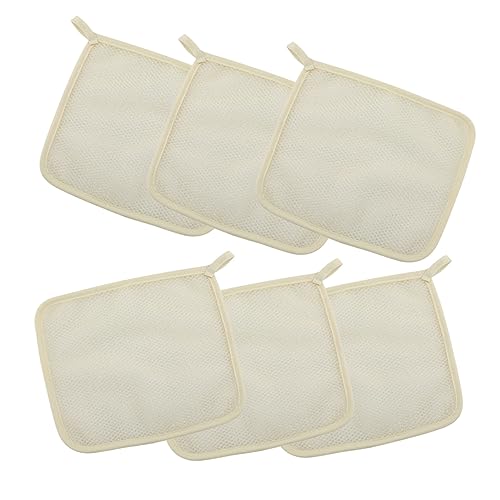 WRITWAA 6stücke Nylon Peelinghandtuch Handtuch Rückenmassagetuch Badetuch Badetuch Nylonhandtuch Tuch Peeling Handtuch Zurück Reiben Bade von WRITWAA