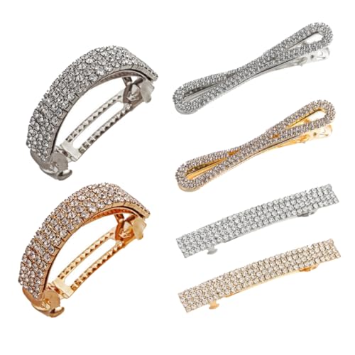 WRITWAA 6stücke Teiliges Set Wasser- Haarklammern Für Frauen Und Mädchen Rutschfeste Haarspangen Für Verschiedene Frisuren Und Anlässe Für Alltag Und Besondere Events von WRITWAA