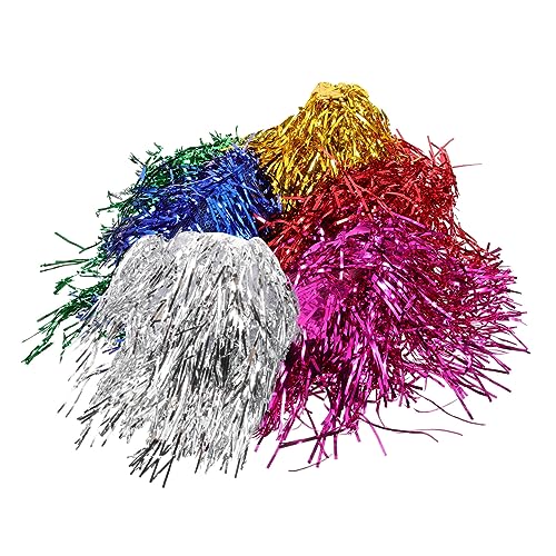 WRITWAA 6 Stück Teiliges Bunte Damenperücken aus Hitzebeständigem Fasermaterial und Atmungsaktive Haar Accessoires für Alltag Cosplay und Themenpartys Geeignet für Frauen von WRITWAA