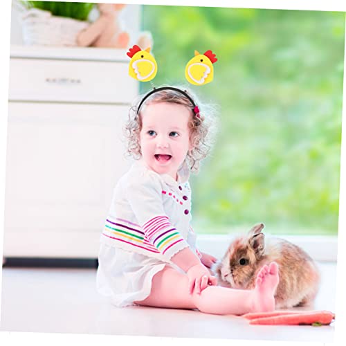 WRITWAA 6 Stück Teiliges Haarreif mit Hasenohren Küken Karotten Design Leichtes Party Haarband für Damen Bequemes Rutschfestes Ostern Stirnband für Festliche Osterfeier und Fotosession von WRITWAA