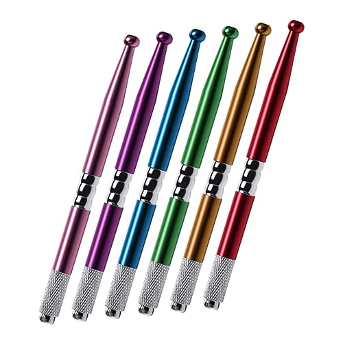 WRITWAA 6 Stück Teiliges Handwerkliche Augenbrauenstifte Pens für Microblading für Profis und Beauty Salons von WRITWAA