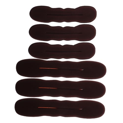 WRITWAA 6-teiliger Haarknotenformer Für Damen Einfaches Dutt-haar Bequeme Haarknotenformer Für Das Haar Wiederverwendbare Dutt-haarbänder Zum Stylen von WRITWAA