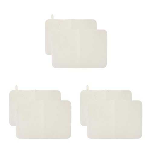 WRITWAA 6-Teiliges Saunamatten-Filz-Saunakissen Für Erwachsene Und Kinder Weiße Saugfähige Und Wärmeisolierende Sitzmatte Für Den Innenbereich Des Spas von WRITWAA