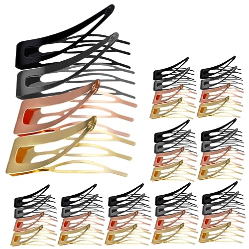 WRITWAA 60 Stück Kopfschmuck Clips Kindergreifer Dünne Clips Für Dickes Haar Dutt Haarspangen Für Frauen Haarspangen Für Frauen Und Mädchen Große Clip Accessoires Schnapp von WRITWAA