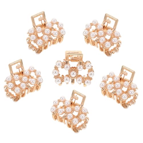 WRITWAA 6Stücke Kleine Haarklammern für Damen Krallenclips Rutschfeste Mini Haarspangen für Dickes Langlebig für Verschiedene Anlässe WRITWAA 6Stücke Kleine Haarklammern für Damen Krallenclips Rutschfeste Mini Haarspangen für Dickes Langlebig für Verschiedene Anlässe von WRITWAA
