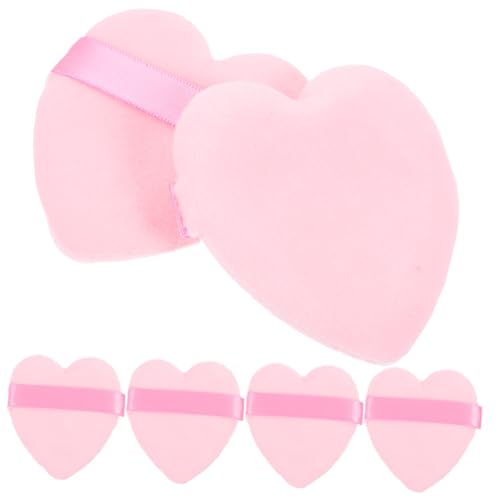 WRITWAA 6Stücke Puderquasten Für Make Up Weiche Kosmetik Pads Zur Anwendung Von Puder Und Foundation Für Empfindliche Haut Und Verschiedene Make Up Techniken von WRITWAA