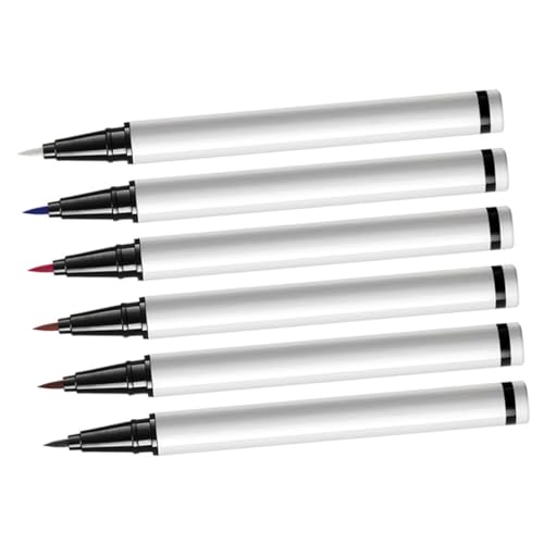 WRITWAA 6stücke Farbiger Eyeliner Stift Flüssig Augen Make-up Kosmetik Eyeliner Stift Für Frauen Salon Reisen Und Zuhause von WRITWAA