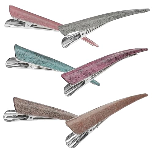 WRITWAA 6stücke Haarspangen Für Mädchen Aus Strapazierfähigem Acryl Modische Haarspange Mit Pferdeschwanzspange Als Haardekoration Haarnadel Aus Ochsenhorn Für Frauen von WRITWAA