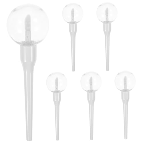 WRITWAA 6stücke Lipgloss-Tube Lutscherförmig DIY Kosmetikbehälter Für Damen Lippenprodukte Nachfüllbar Lipgloss-Rohr Lippenbalsam-Flasche von WRITWAA