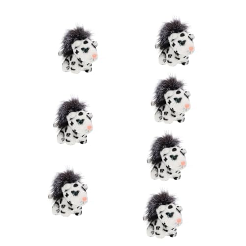 WRITWAA 7 STK Tiger-plüsch-anhänger Tiger-anhänger Schlüsselanhänger Puppenschmuck Puppe Plüsch Tiger Anhänger Tiger-Puppe-anhänger Sternzeichen Tier Schlüsselanhänger Auto Pp Baumwolle von WRITWAA