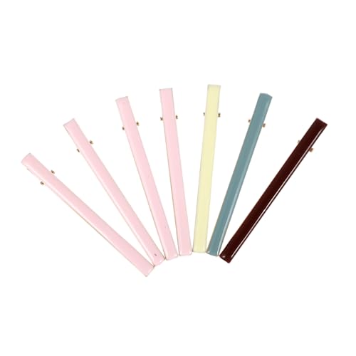 WRITWAA 7 Stück Haarnadel-Kopfbedeckung lang Haarspange Haarklammer Bobby Clips Barrettes kopfschmuck Ente Haarspangen Haarbarrette Haarspangen für Frauen WRITWAA 7 Stück Haarnadel-Kopfbedeckung lang Haarspange Haarklammer Bobby Clips Barrettes kopfschmuck Ente Haarspangen Haarbarrette Haarspangen für Frauen von WRITWAA