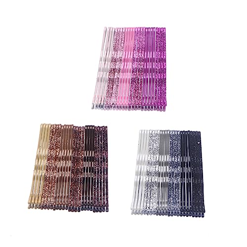 WRITWAA 72 Stück Barrettes Haarspangen in reiner Farbe Mädchen schnappen Haarnadeln Haarklammern glitzernde Haarspangen von WRITWAA