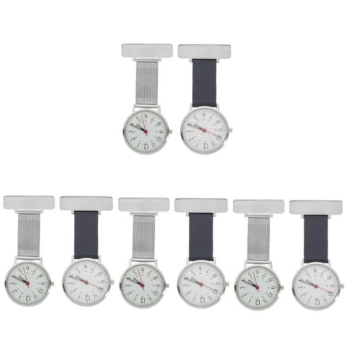 WRITWAA 8stücke Metall Taschenuhr Für Ärzte Und Tragbare Und Leichte Pflegeuhr Für Einsatz Im Gesundheitswesen von WRITWAA