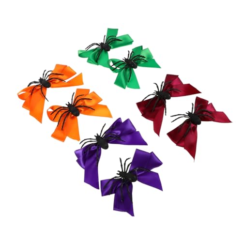 WRITWAA 8 Stück Halloween-dekorative Haarnadeln Halloween-haarschleifen-clip Spinnen-haarspangen Für Mädchen Geisterhaarbogenklammern Spinnenbögen Für Haare Schleife Haarschmuck Stoff WRITWAA 8 Stück Halloween-dekorative Haarnadeln Halloween-haarschleifen-clip Spinnen-haarspangen Für Mädchen Geisterhaarbogenklammern Spinnenbögen Für Haare Schleife Haarschmuck Stoff von WRITWAA